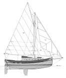 23' Coastal Cutter, Sail Plan